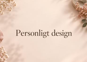 Personlig challenge – design efter eget ønske